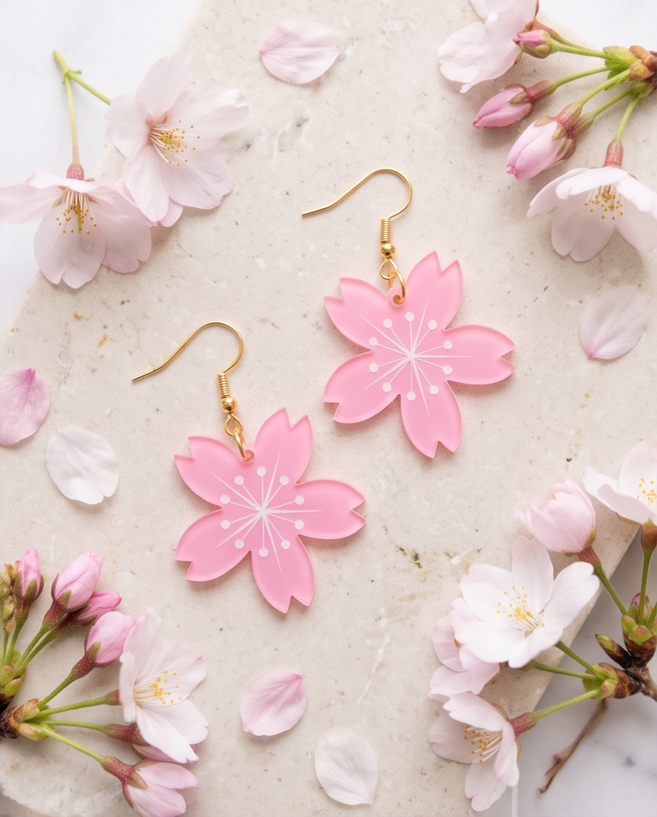 Cherry Blossom Earrings