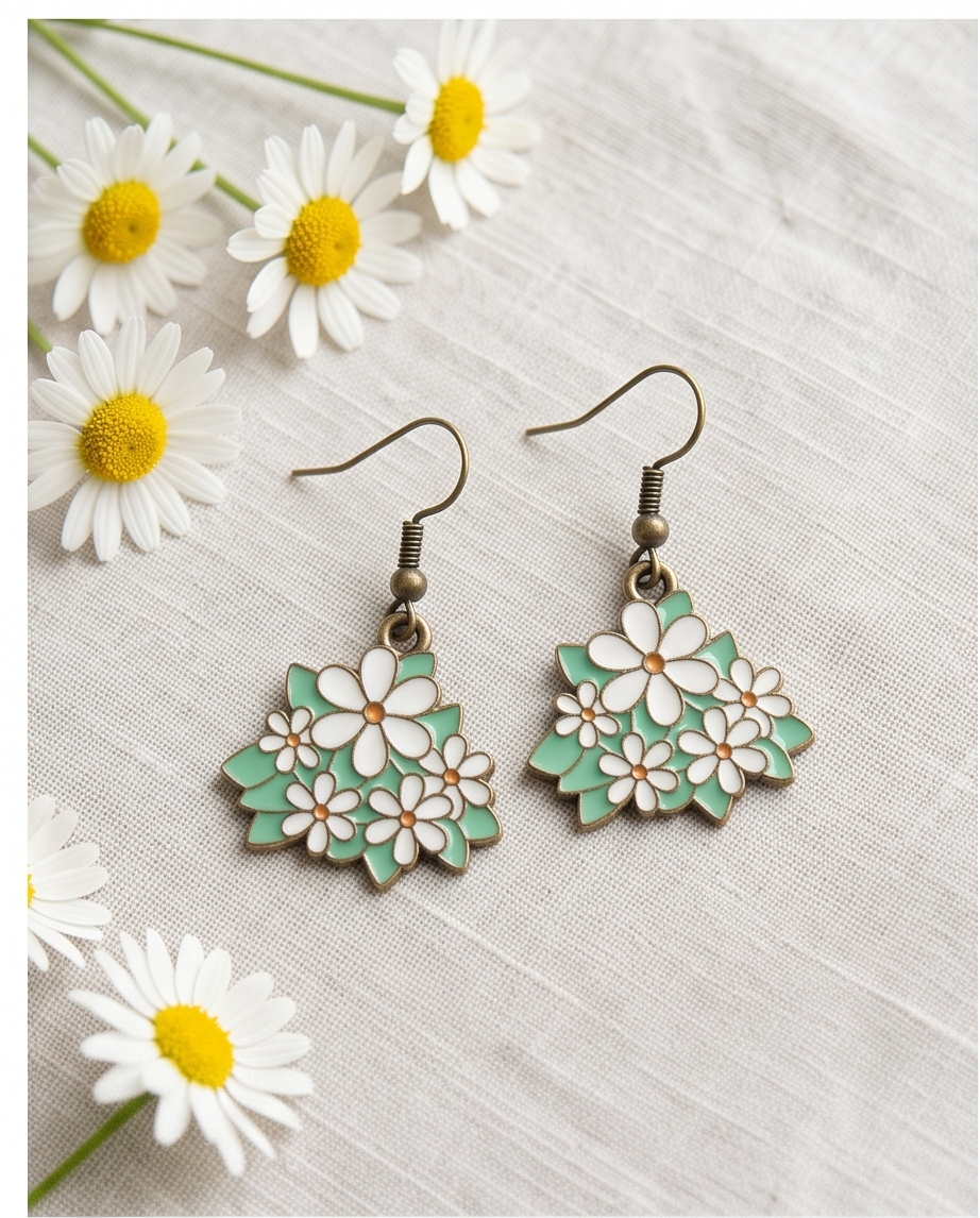 Flower Bouquet Earrings