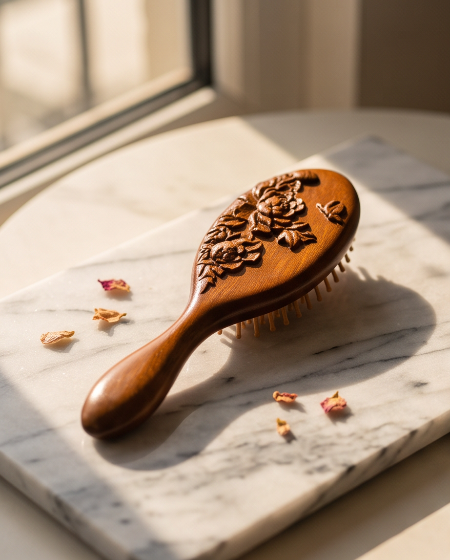 Sandalwood Rose and butterfly brush