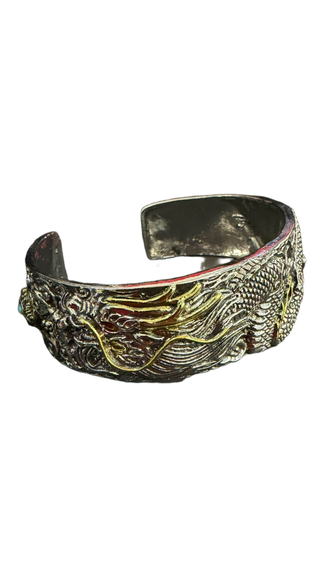 Stainless Steel Dragon Bangle