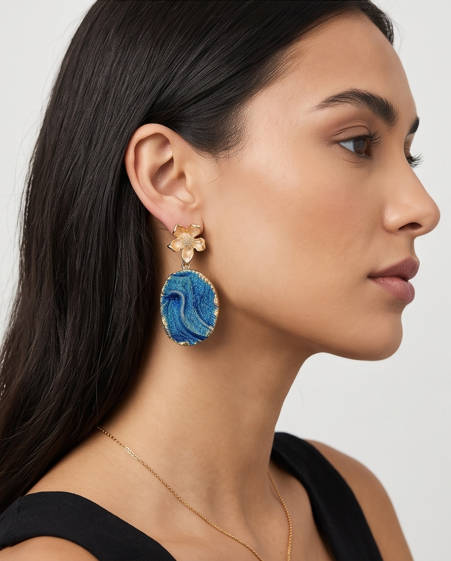 Opal Earrings