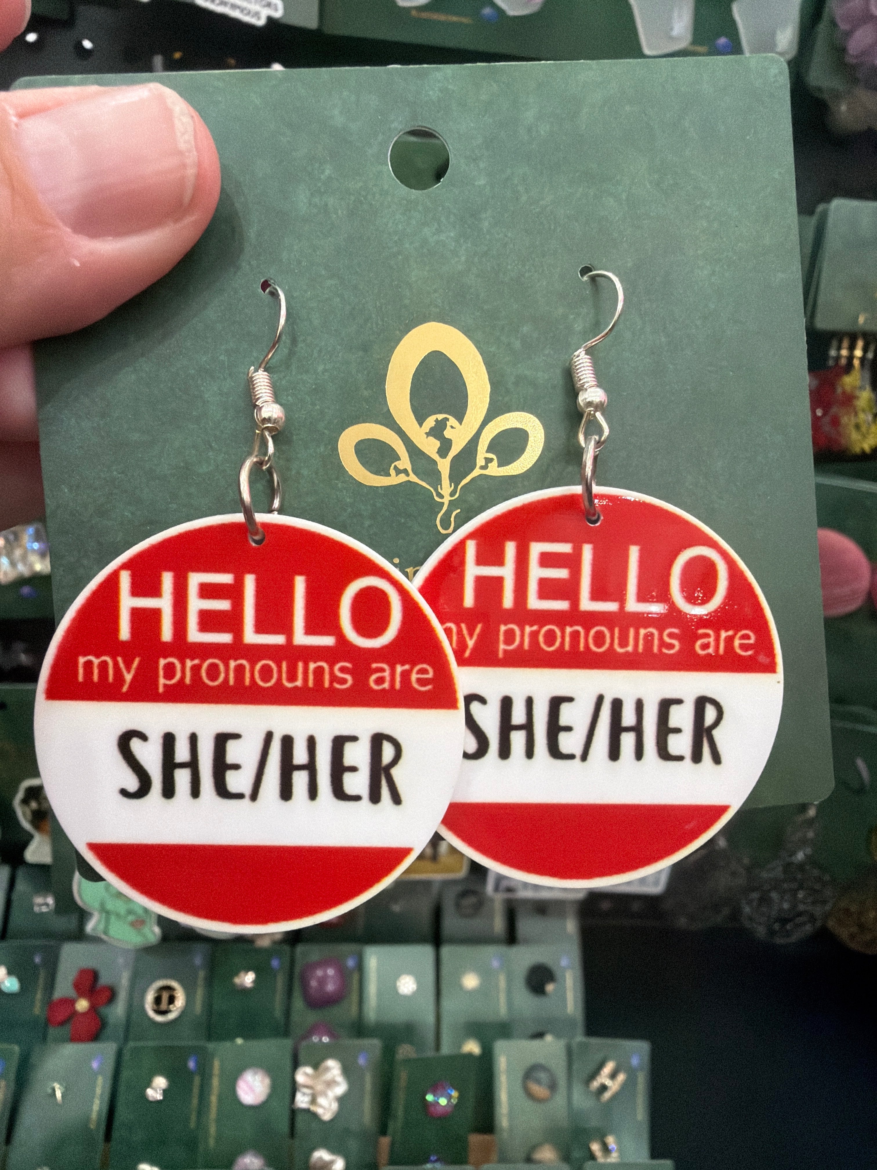 She/her pronouns