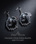 Grim Reaper Earrings