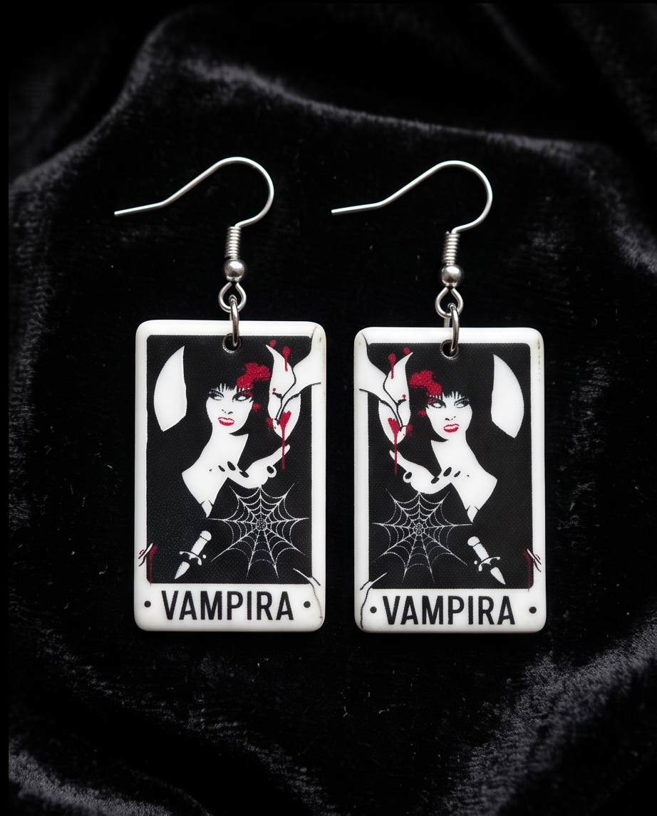 Vampira Earrings