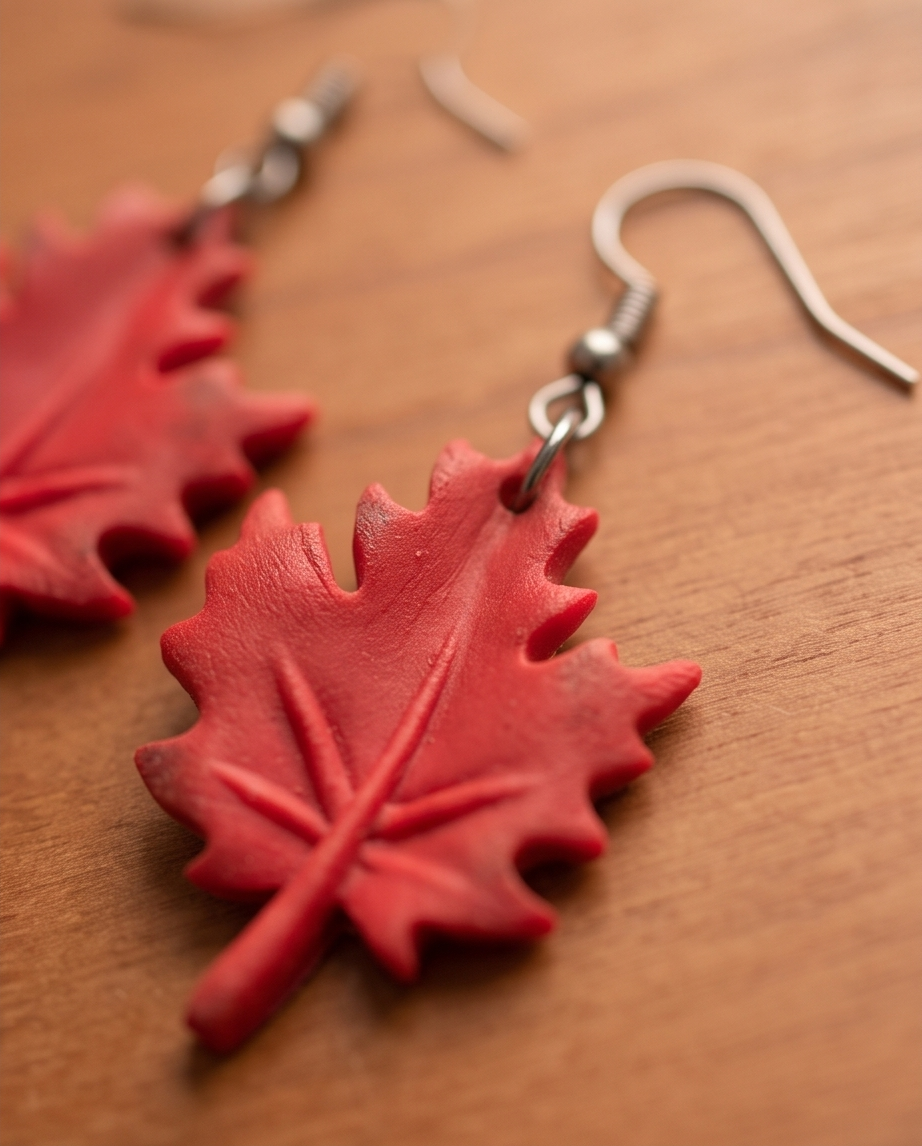 Maple Lead Earrings