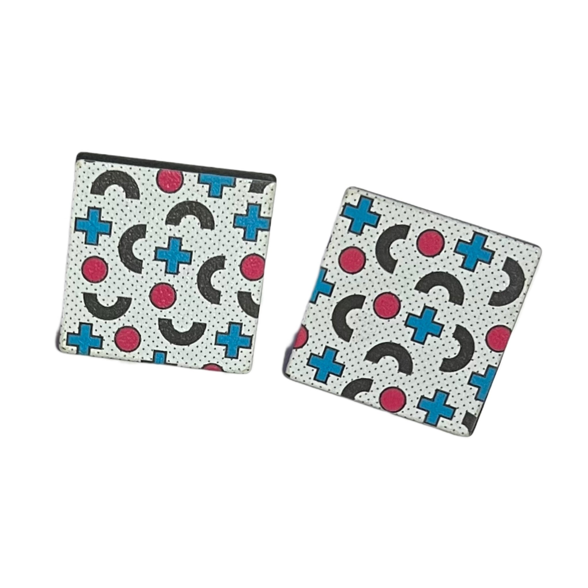 Fun Square Large Studs