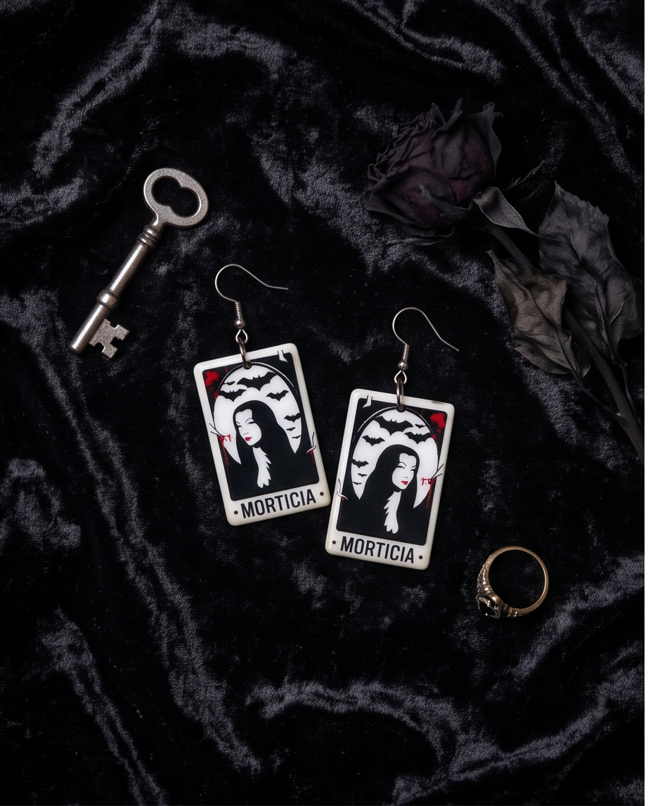Morticia Earrings