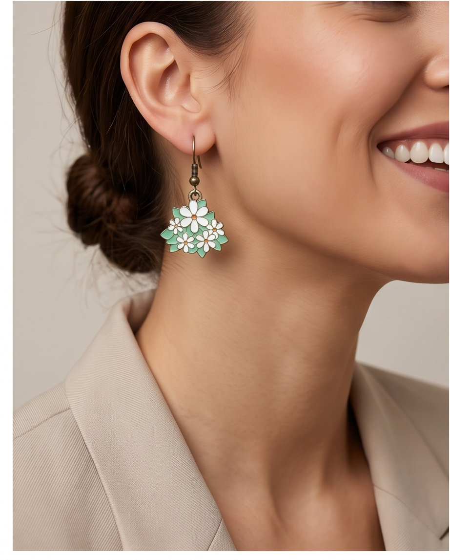Flower Bouquet Earrings