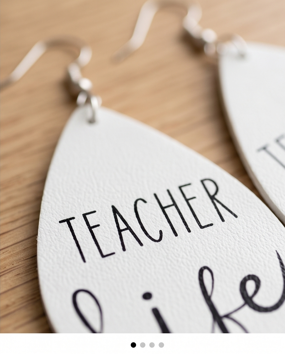 Hypoallergenic Stainless Steel Teachers Life