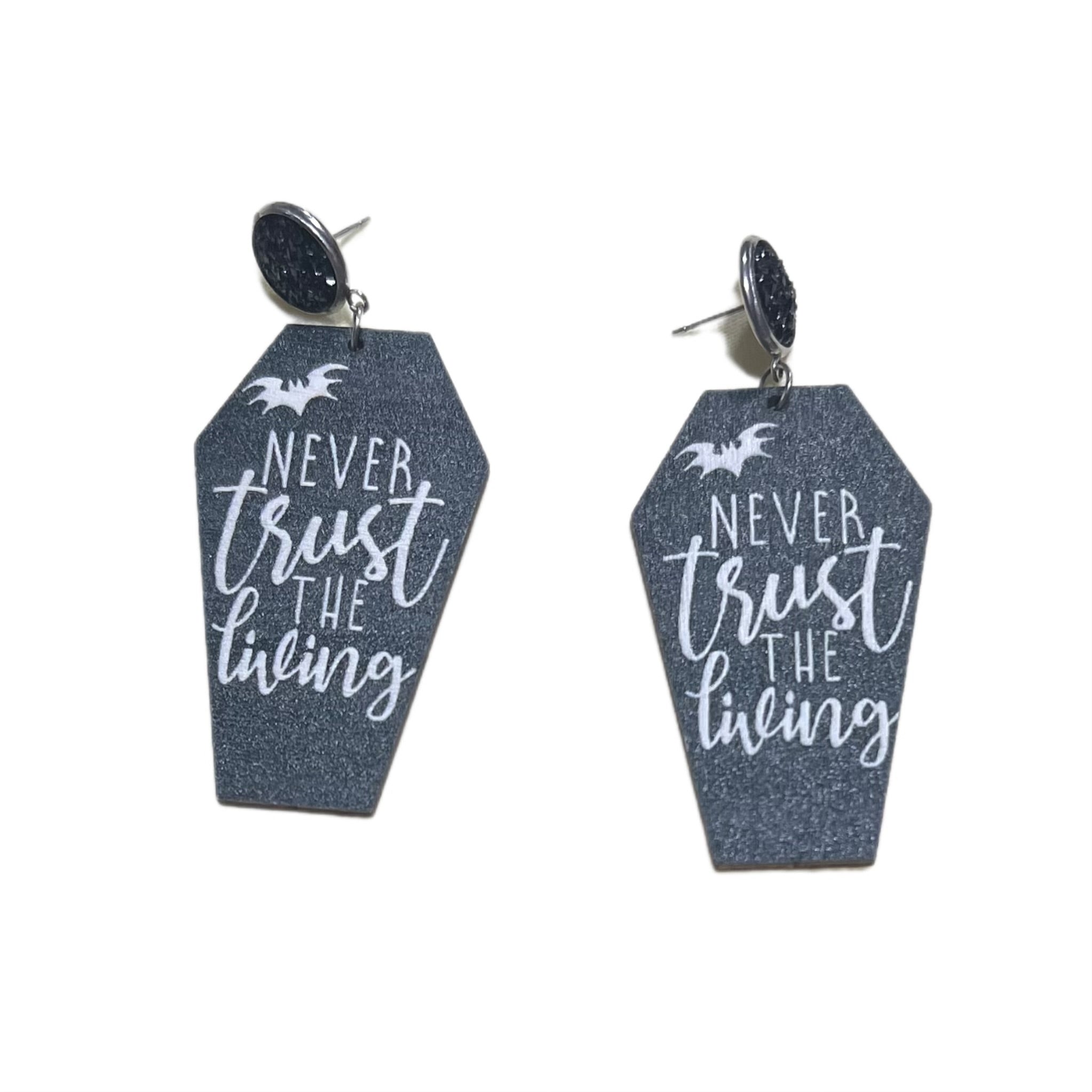Never trust the living coffins