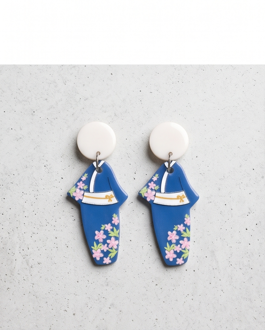 Kimono Earrings