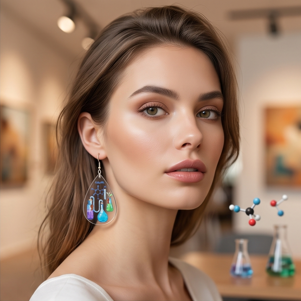 Hypoallergenic Stainless Steel Test Tube Earrings Australia