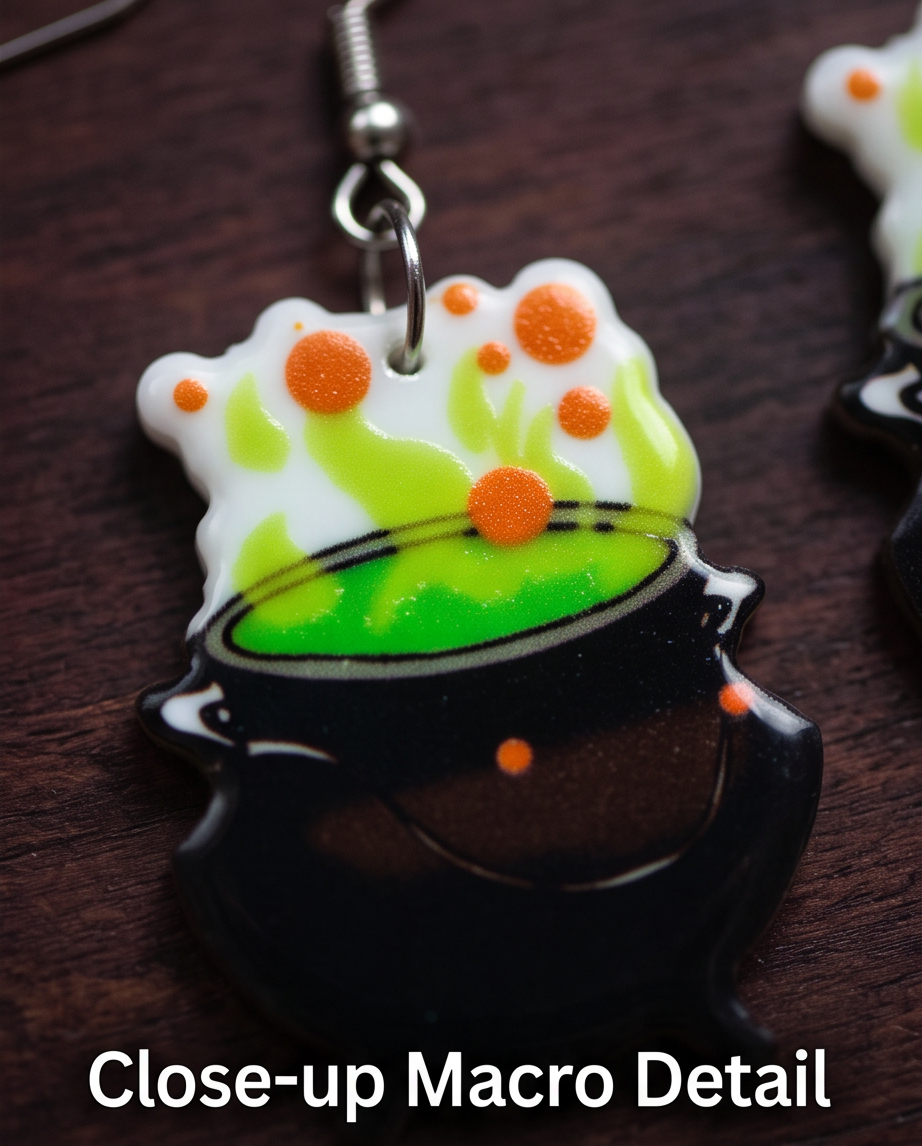 Cauldron Earrings
