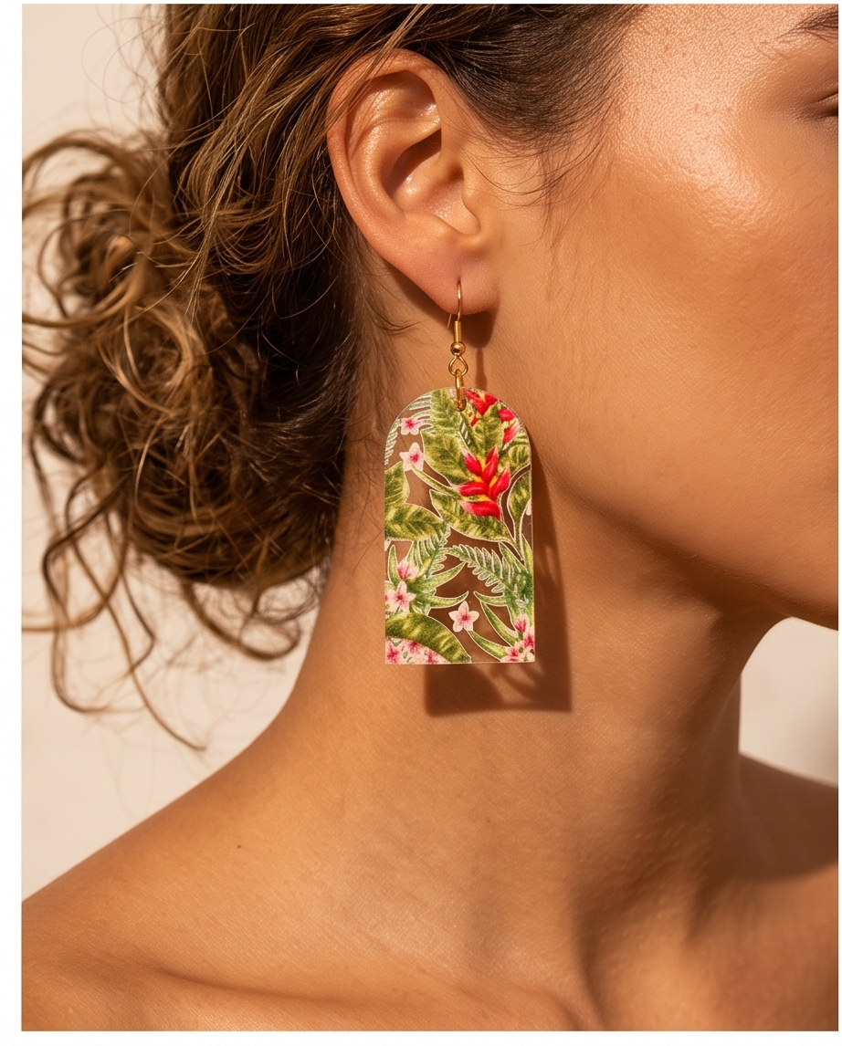Flower arch Earrings