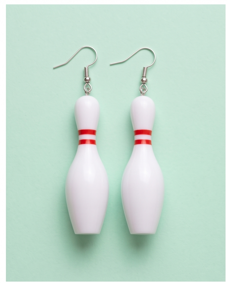Bowling Pin Earrings