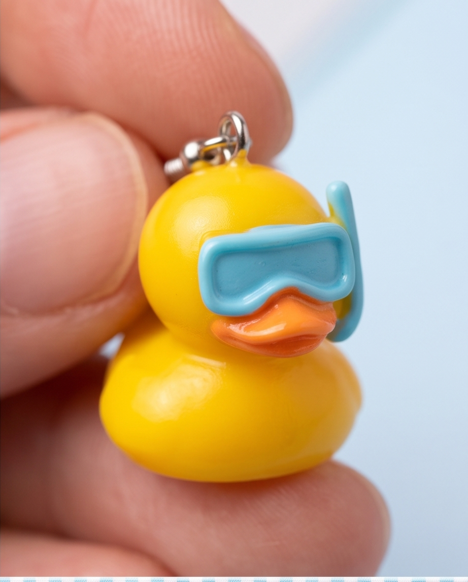 Snorkel Duck Earrings