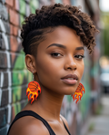 Hypoallergenic Stainless Steel Basketball Earrings Australia