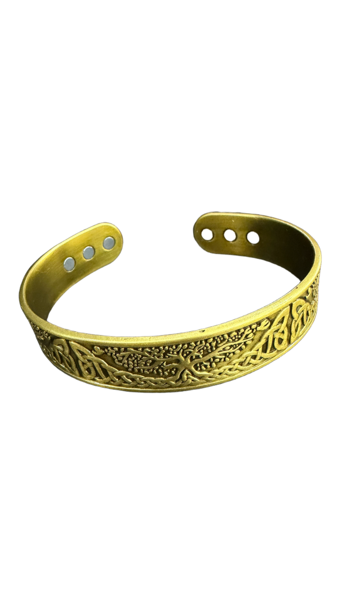 Yellow Copper Bangle
