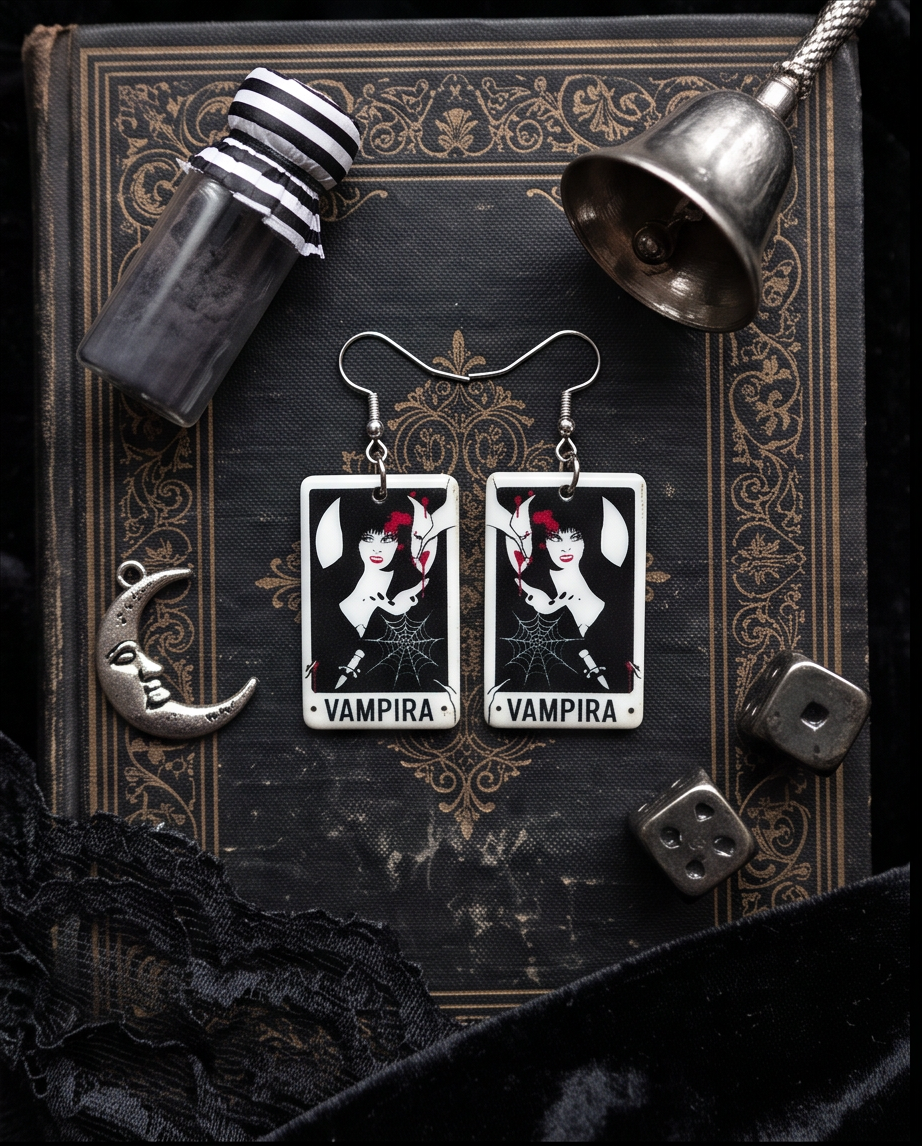 Vampira Earrings
