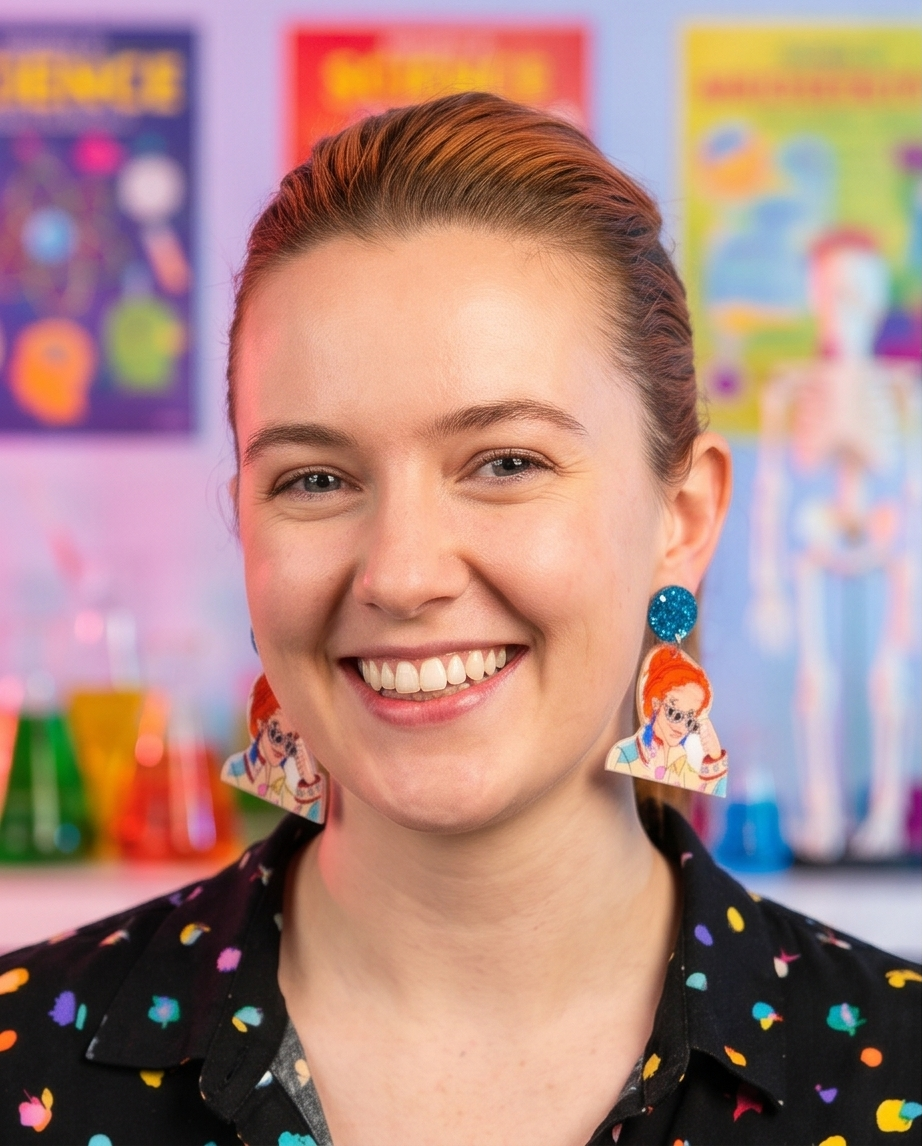 Hypoallergenic Stainless Steel Mrs Fizzle - Magic School Bus Earrings Australia