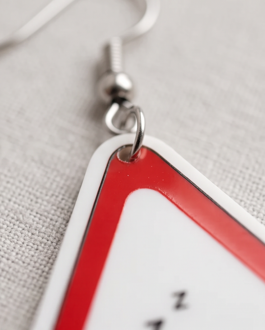 Sleeping Sign Earrings Australia