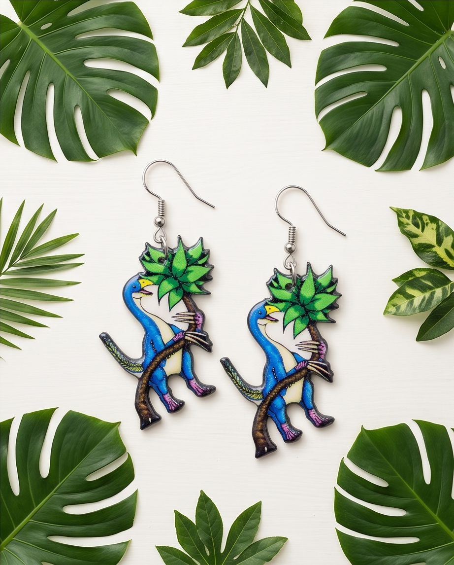 Stainless Steel Bird Dinosaur Earrings Australia