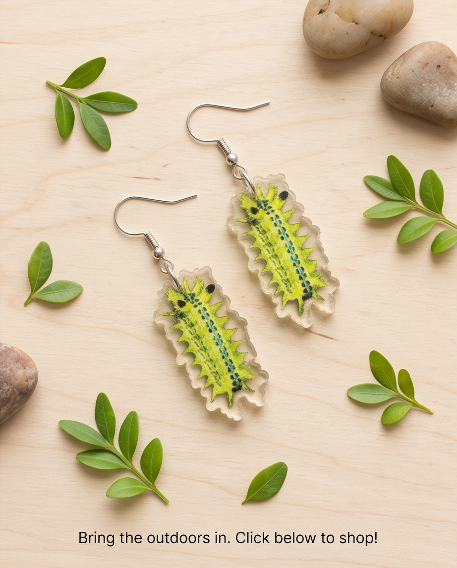 Caterpillar Earrings
