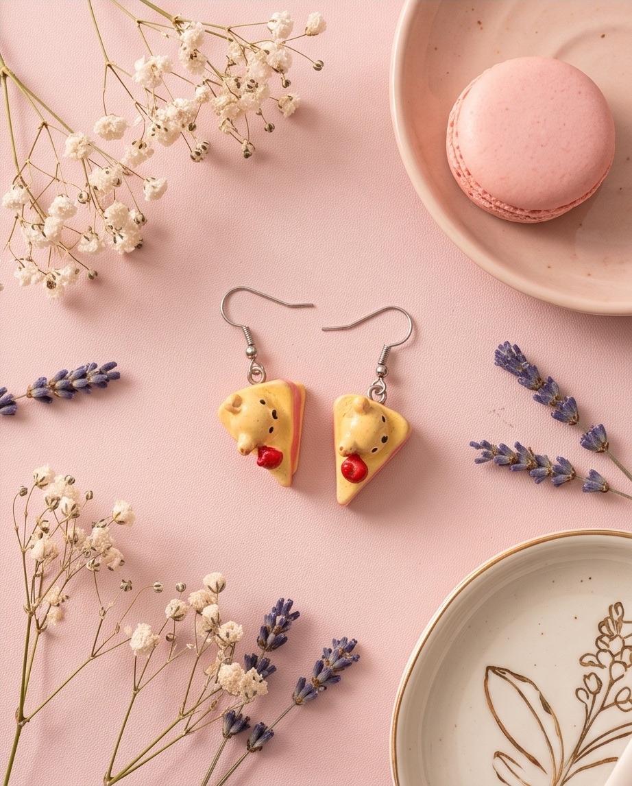 Cake Earrings