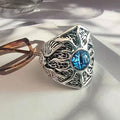 Dragon Eye Adjustable Ring – Stainless Steel Statement Ring